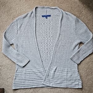 Womens Apt 9 ribbed peplum cardigan
